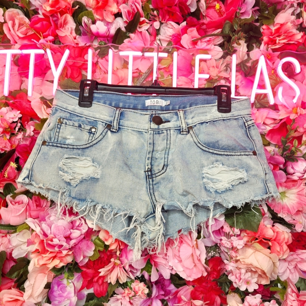 Distressed Shorts